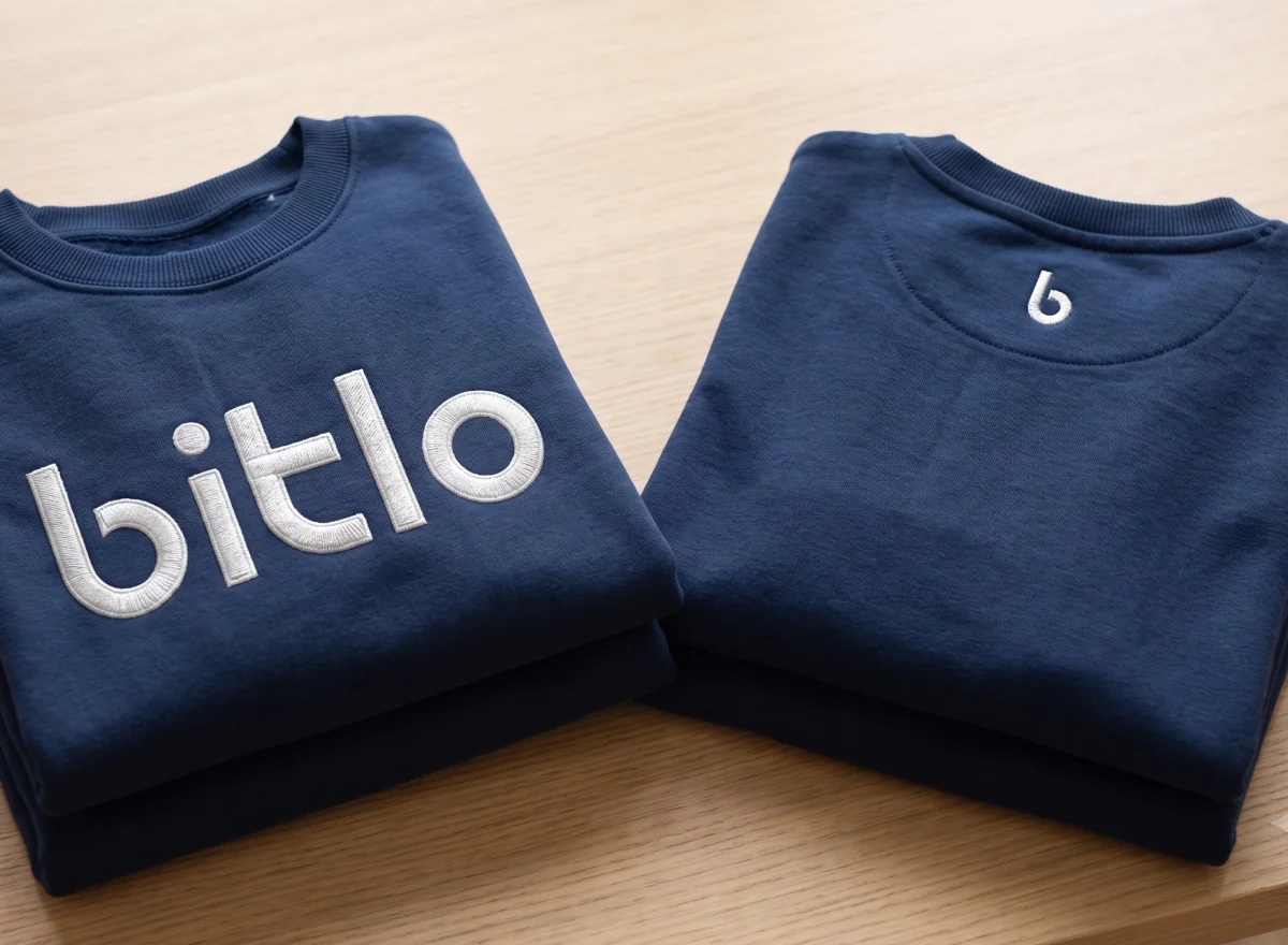Bitlo Nakışlı Kurumsal Sweatshirt Projesi