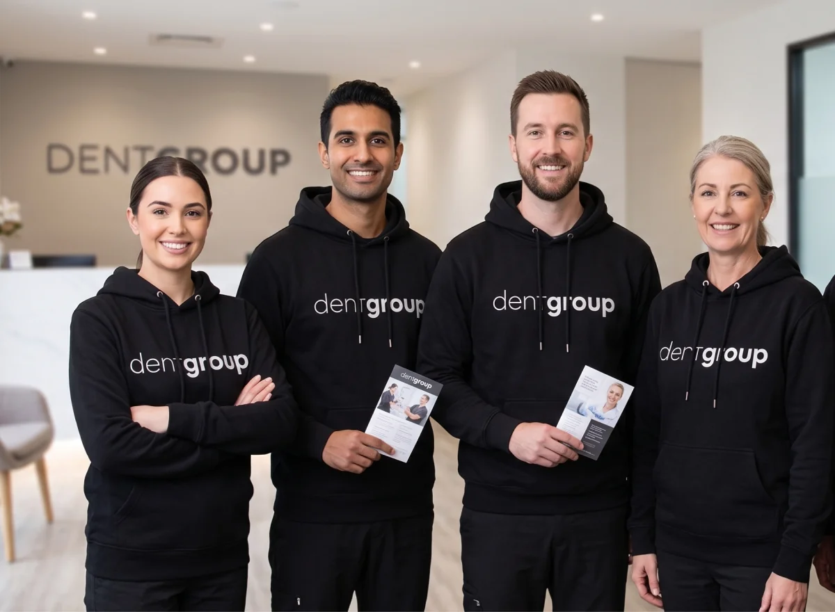 Dentgroup Kurumsal Ekip Hoodie Projesi