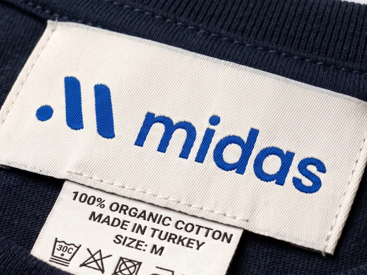 Midas Dokuma Ense Etiketi