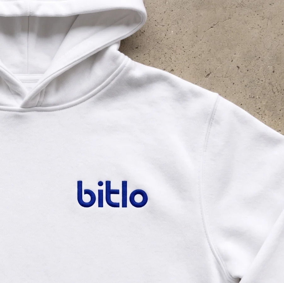 Hassas nakış logolu kurumsal hoodie üretimi